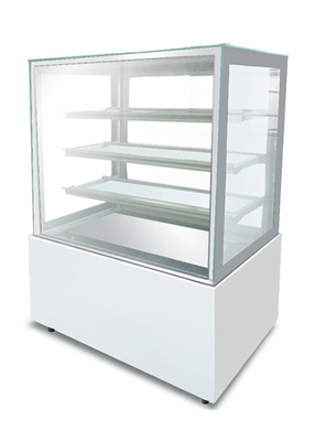Commercial White Upright Refrigerated
